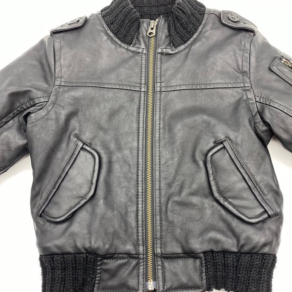 Kids leather jacket - Picture 1 of 6